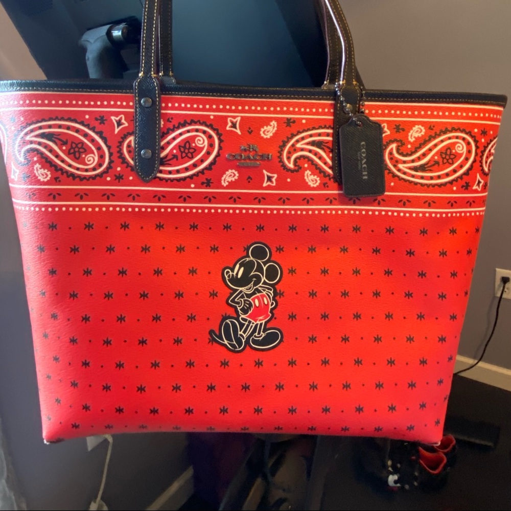 Disney x Coach reversible tote